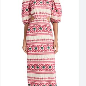 Johanna Ortiz Magia Presente Ankle Dress NWT size 4